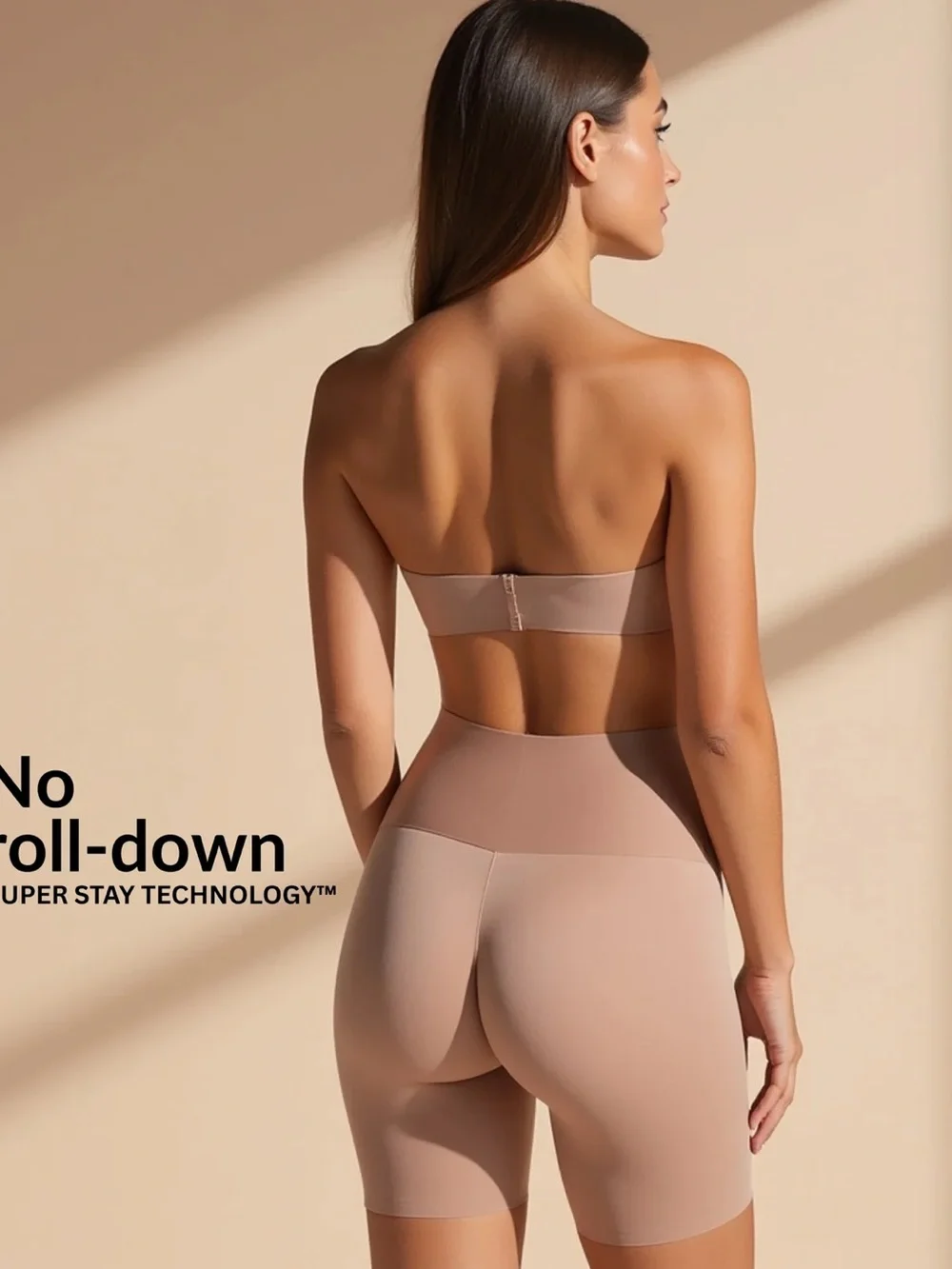Bella Shapewear NWT Tuck-N-Lift Seamless Slip Short High-Waist Shaping Large